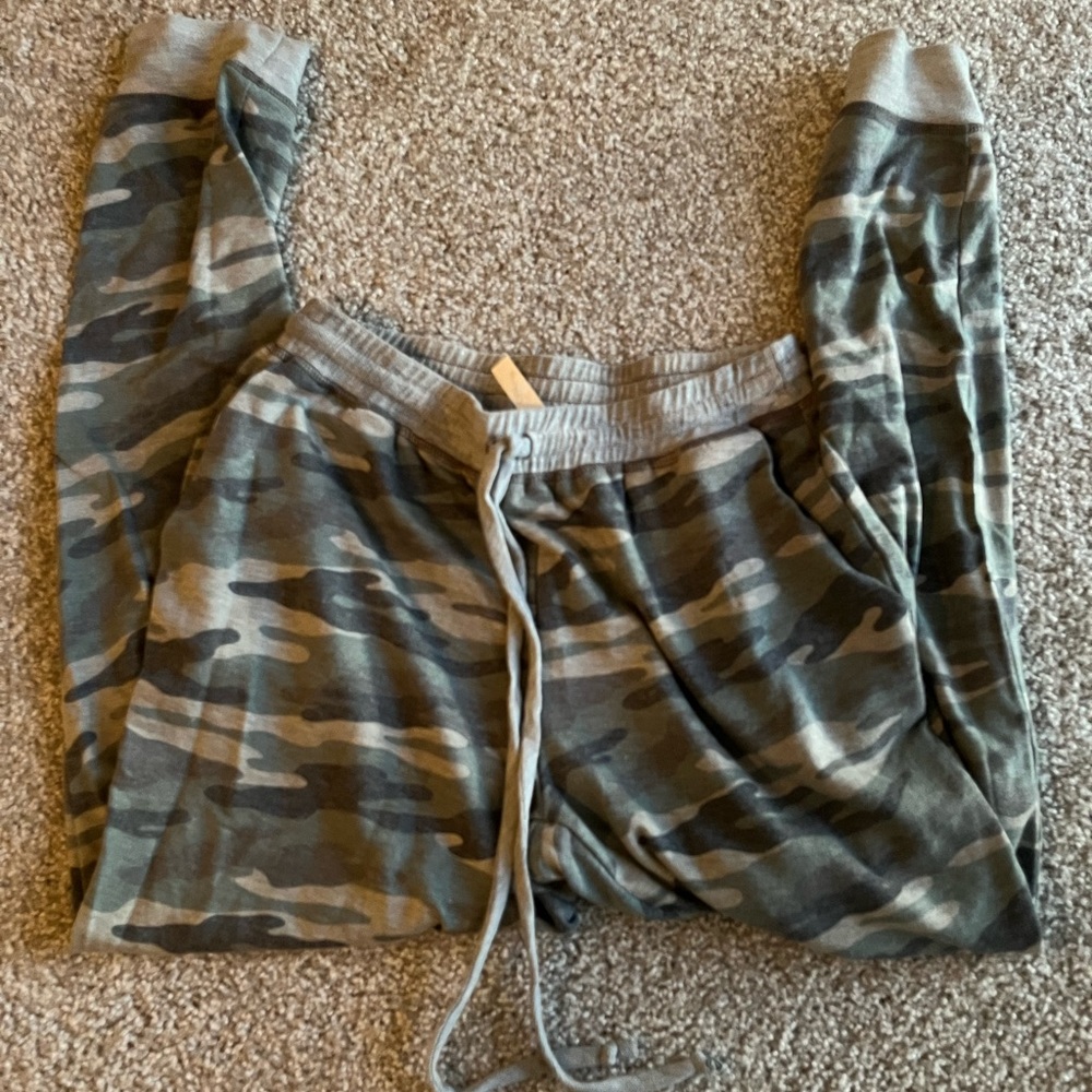 Camo joggers